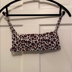 Bandeau Strappy Bathing Suit